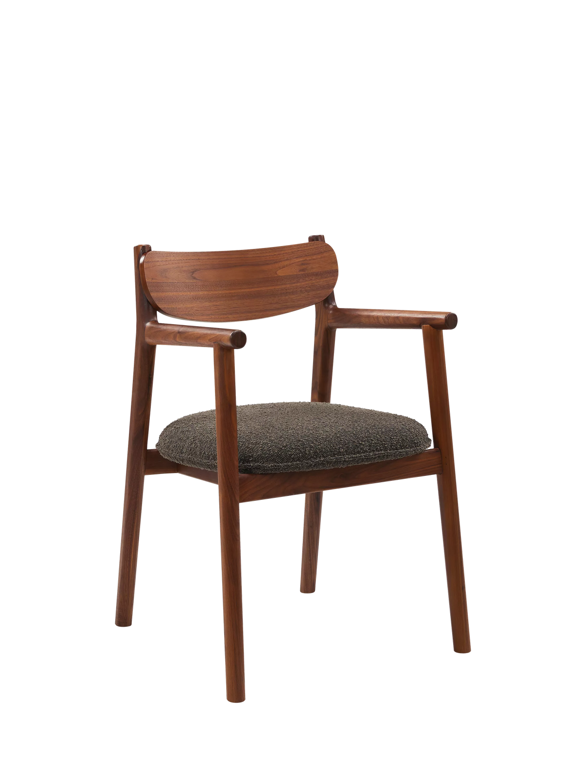 John Lewis Pierro dining chair walnut mocha finish (British brand)