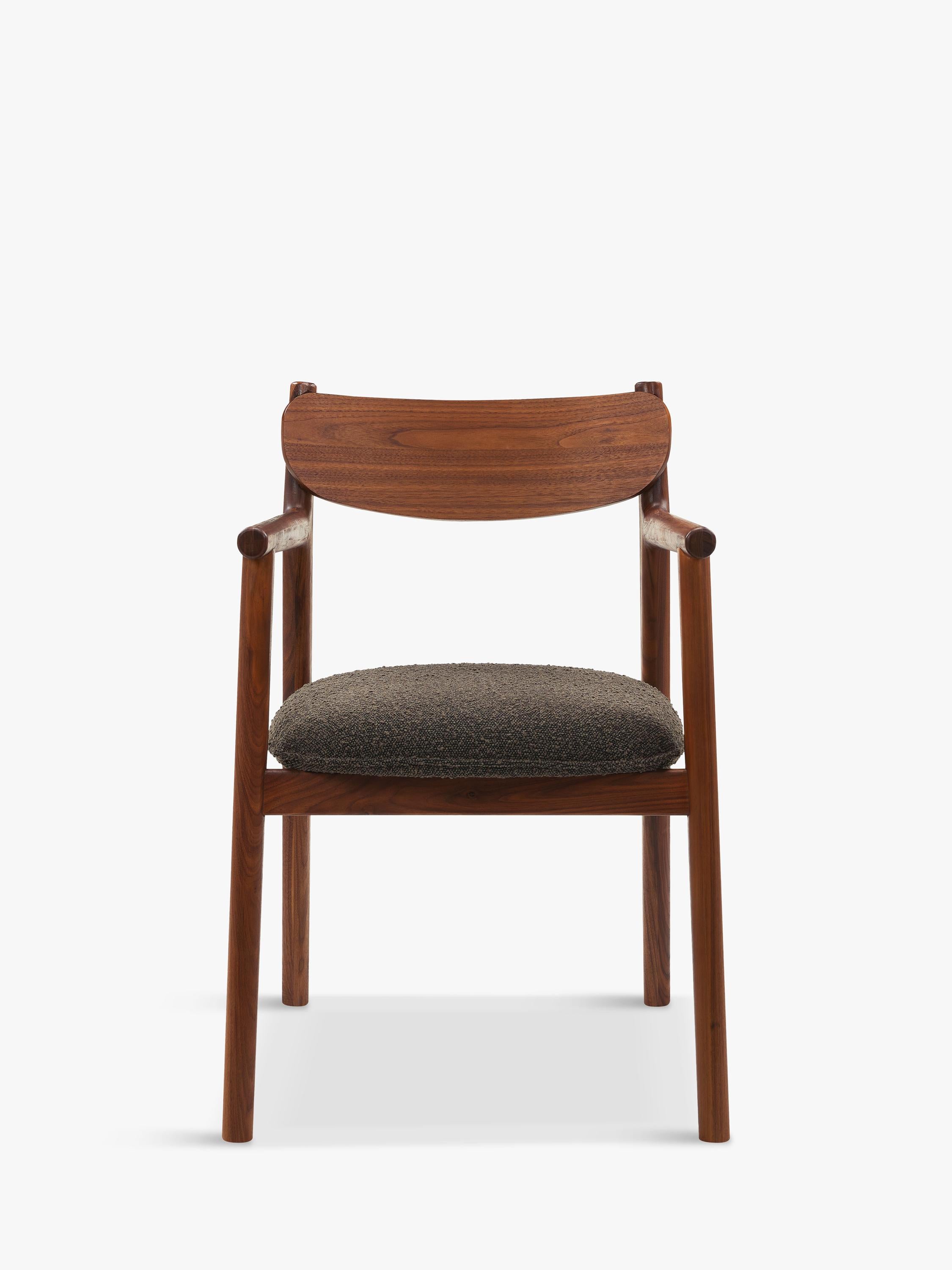 John Lewis Pierro dining chair walnut mocha finish (British brand)