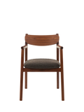 John Lewis Pierro dining chair walnut mocha finish (British brand)