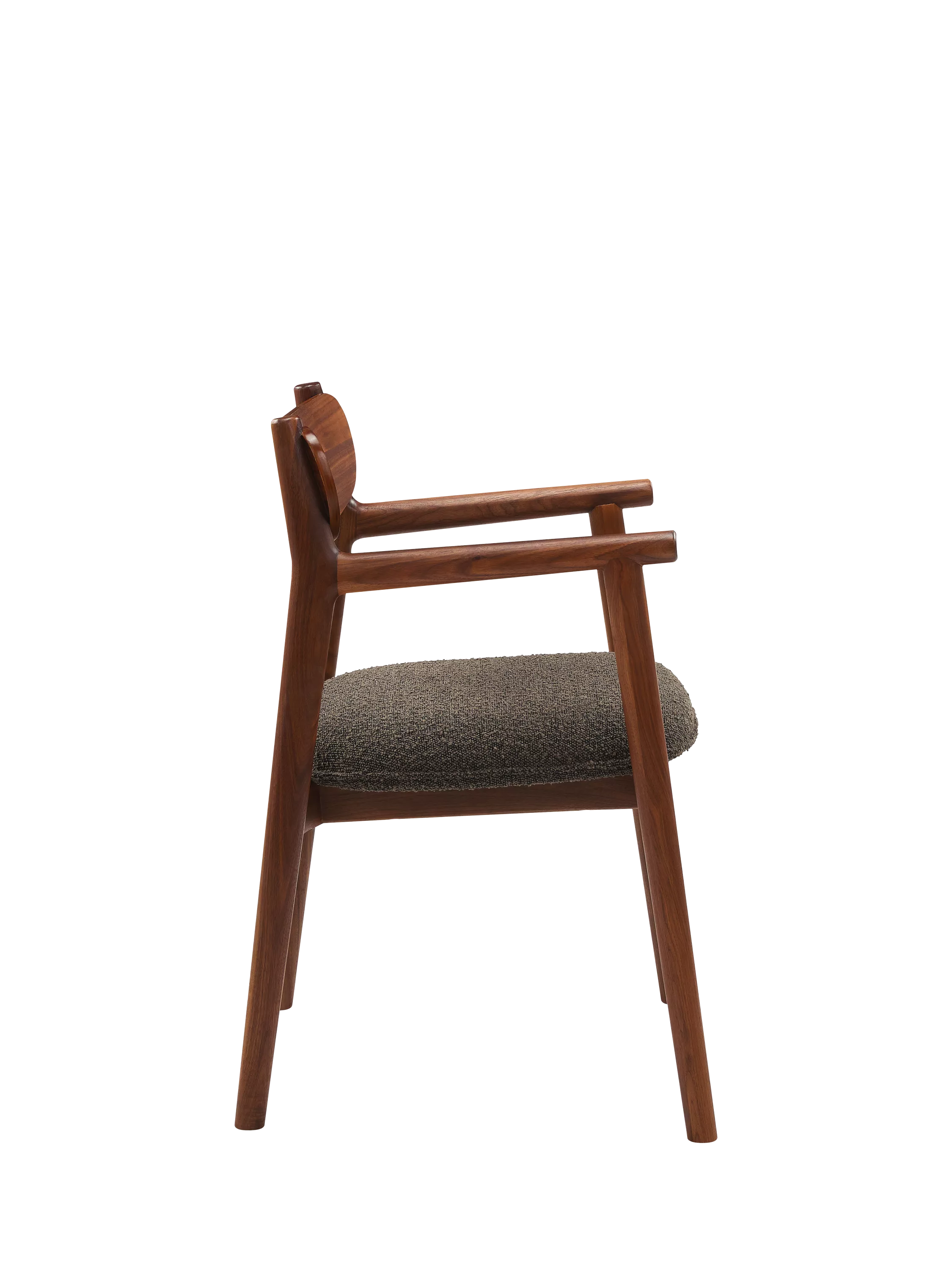 John Lewis Pierro dining chair walnut mocha finish (British brand)