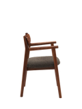 John Lewis Pierro dining chair walnut mocha finish (British brand)