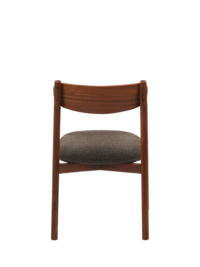 John Lewis Pierro dining chair walnut mocha finish (British brand)