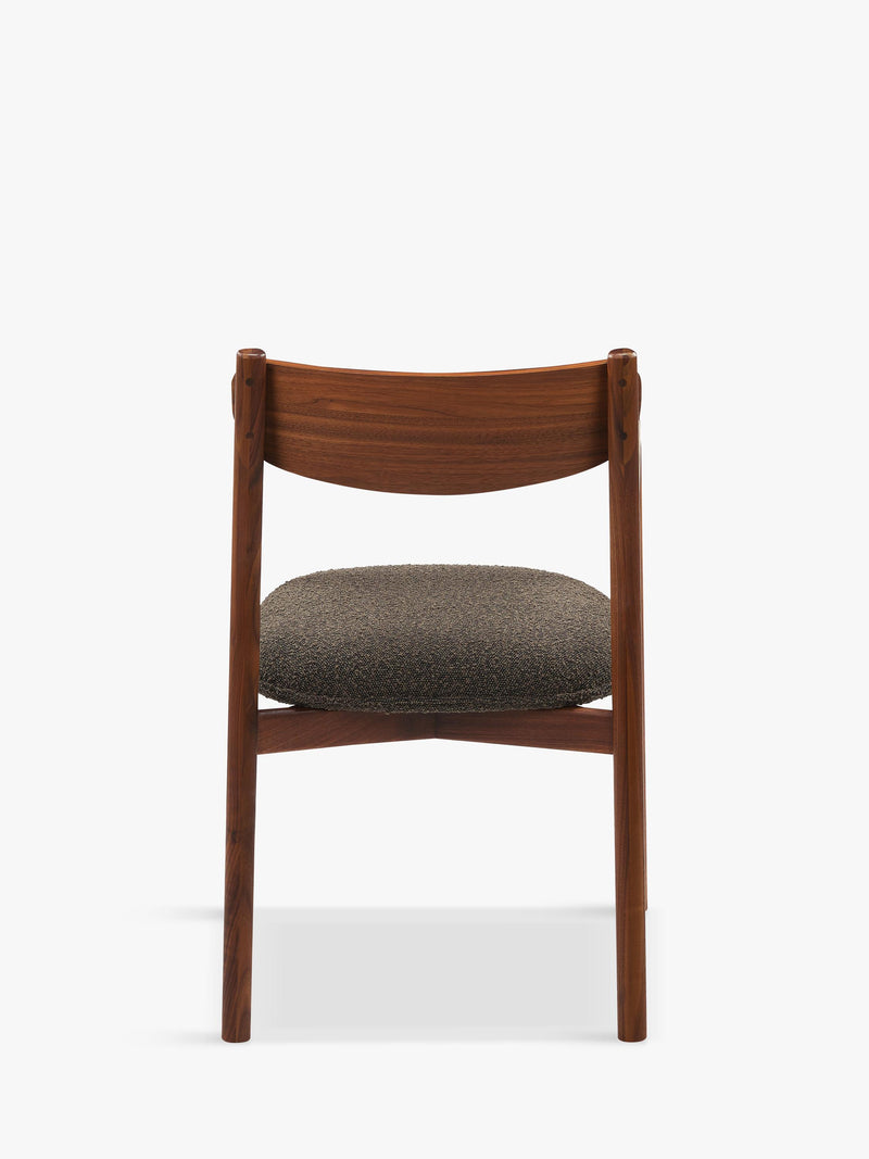 John Lewis Pierro dining chair walnut mocha finish (British brand)