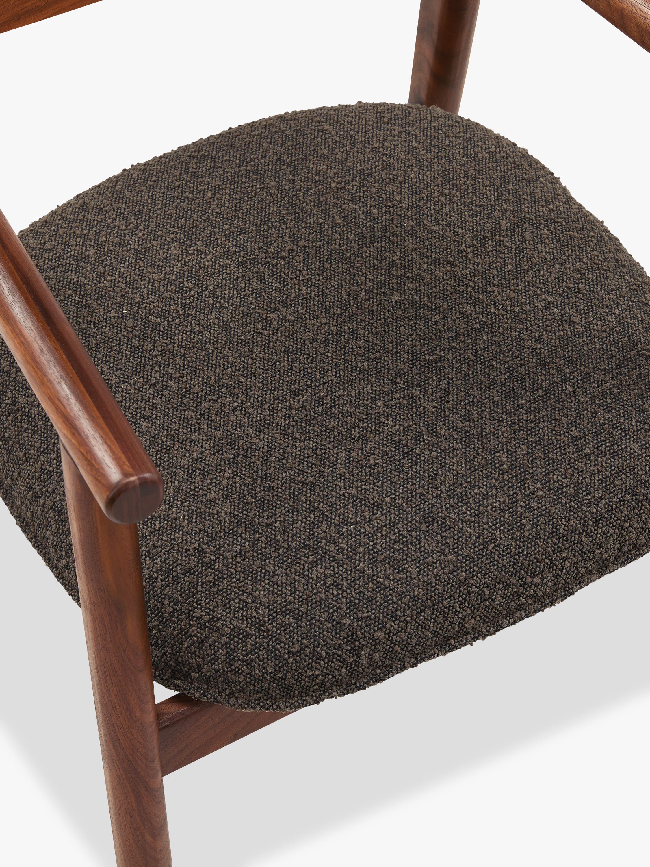 John Lewis Pierro dining chair walnut mocha finish (British brand)