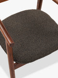 John Lewis Pierro dining chair walnut mocha finish (British brand)