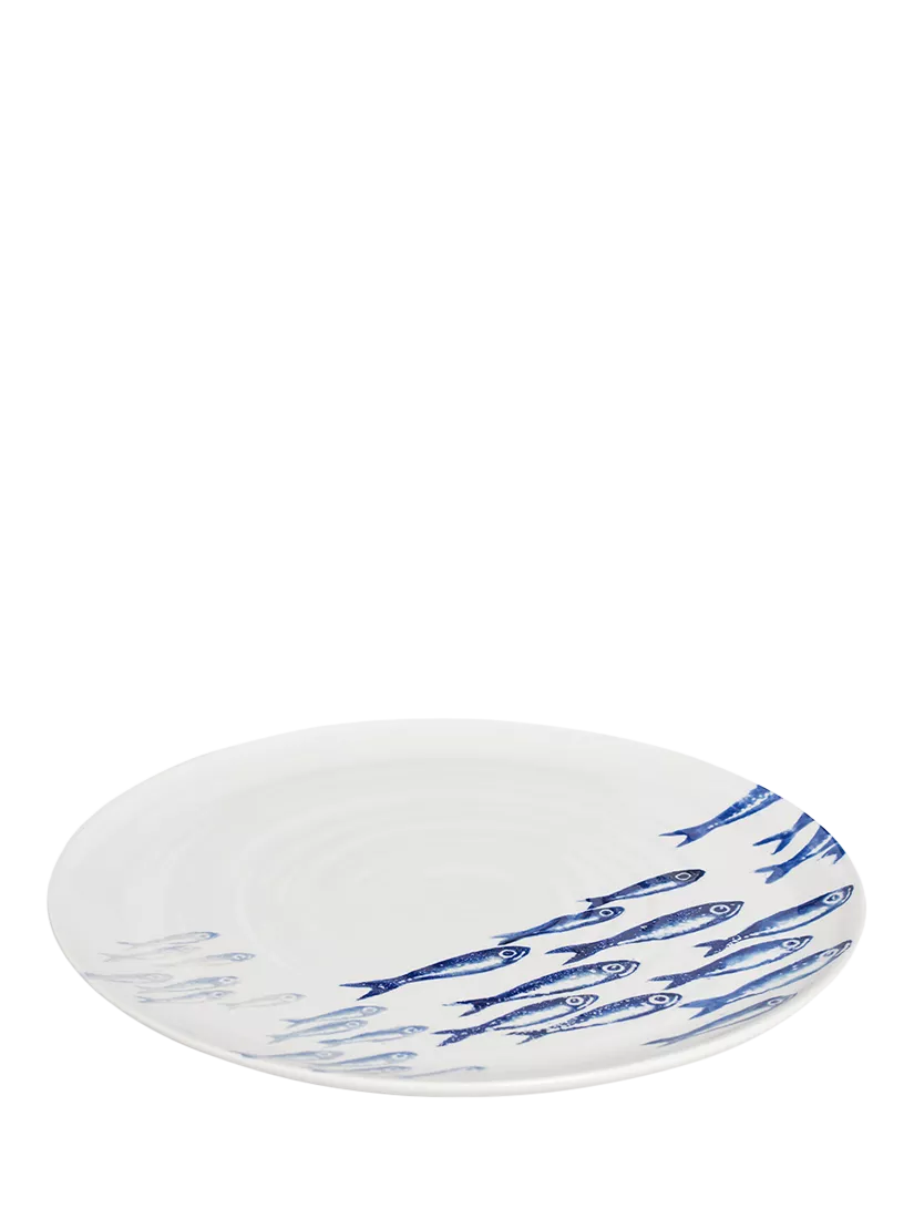 BlissHome earthenware sardines platter 36cm - British product