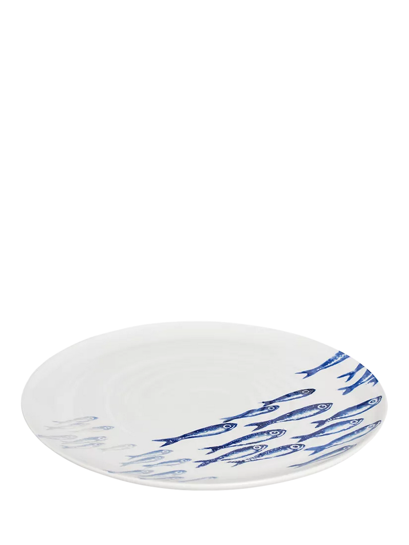 BlissHome earthenware sardines platter 36cm - British product