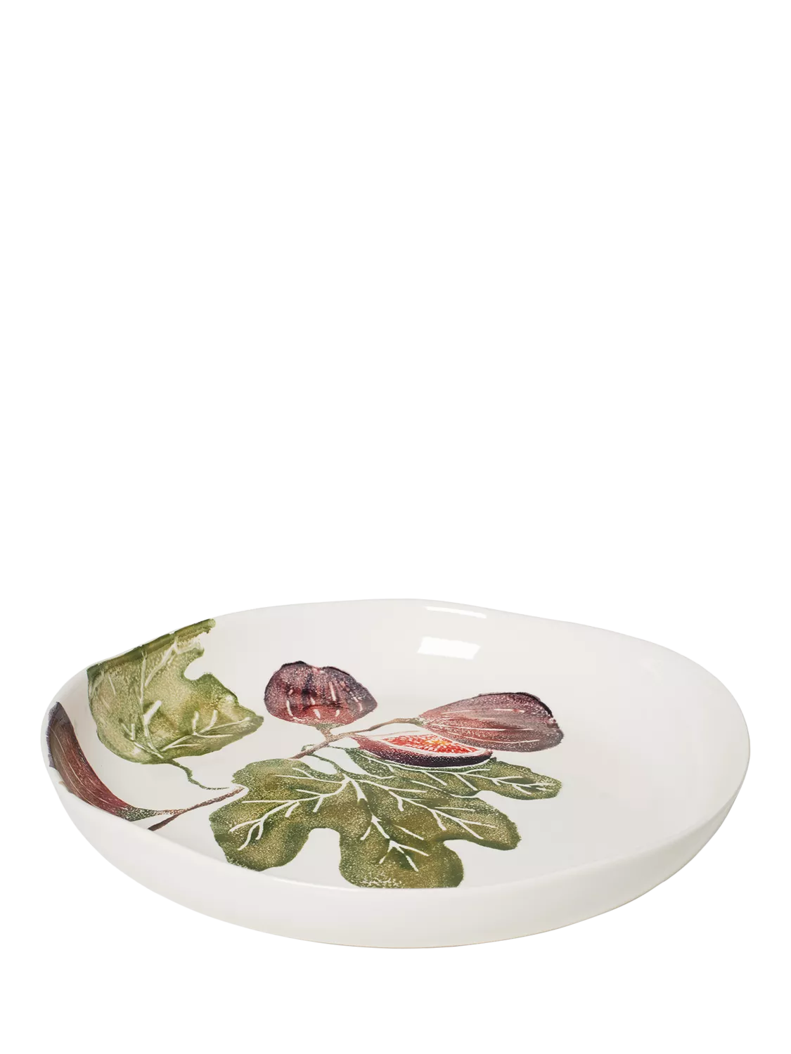 BlissHome fig earthenware platter 34cm (British brand)