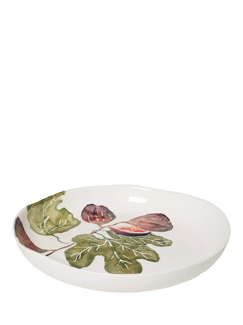 BlissHome fig earthenware platter 34cm (British brand)