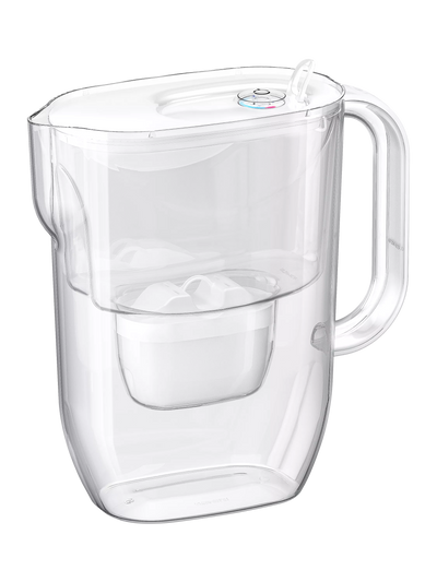 John Lewis Aquaphor Fresh Water Filter Jug with 3-Pack MAXFOR+ Cartridges, 3.2L, Clear- Buy online at McGrocer