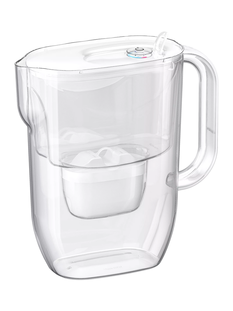Aquaphor Fresh Water Filter Jug with 3-Pack MAXFOR+ Cartridges, 3.2L, Clear