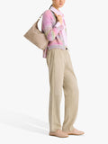 Longchamp Le Pliage Xtra leather shoulder bag in trench, imported from the UK