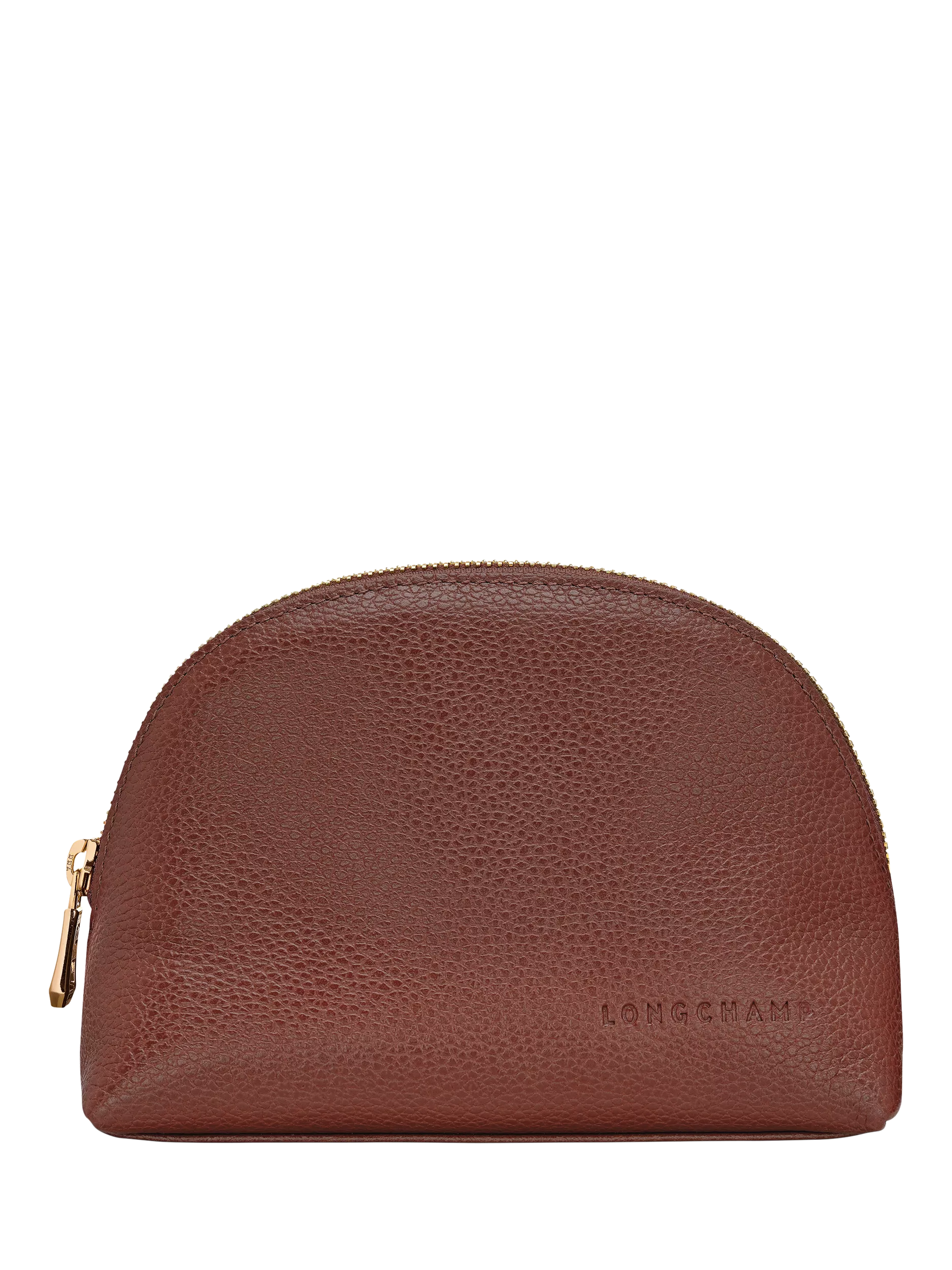 Longchamp Le Foulonné Zipped Leather Pouch