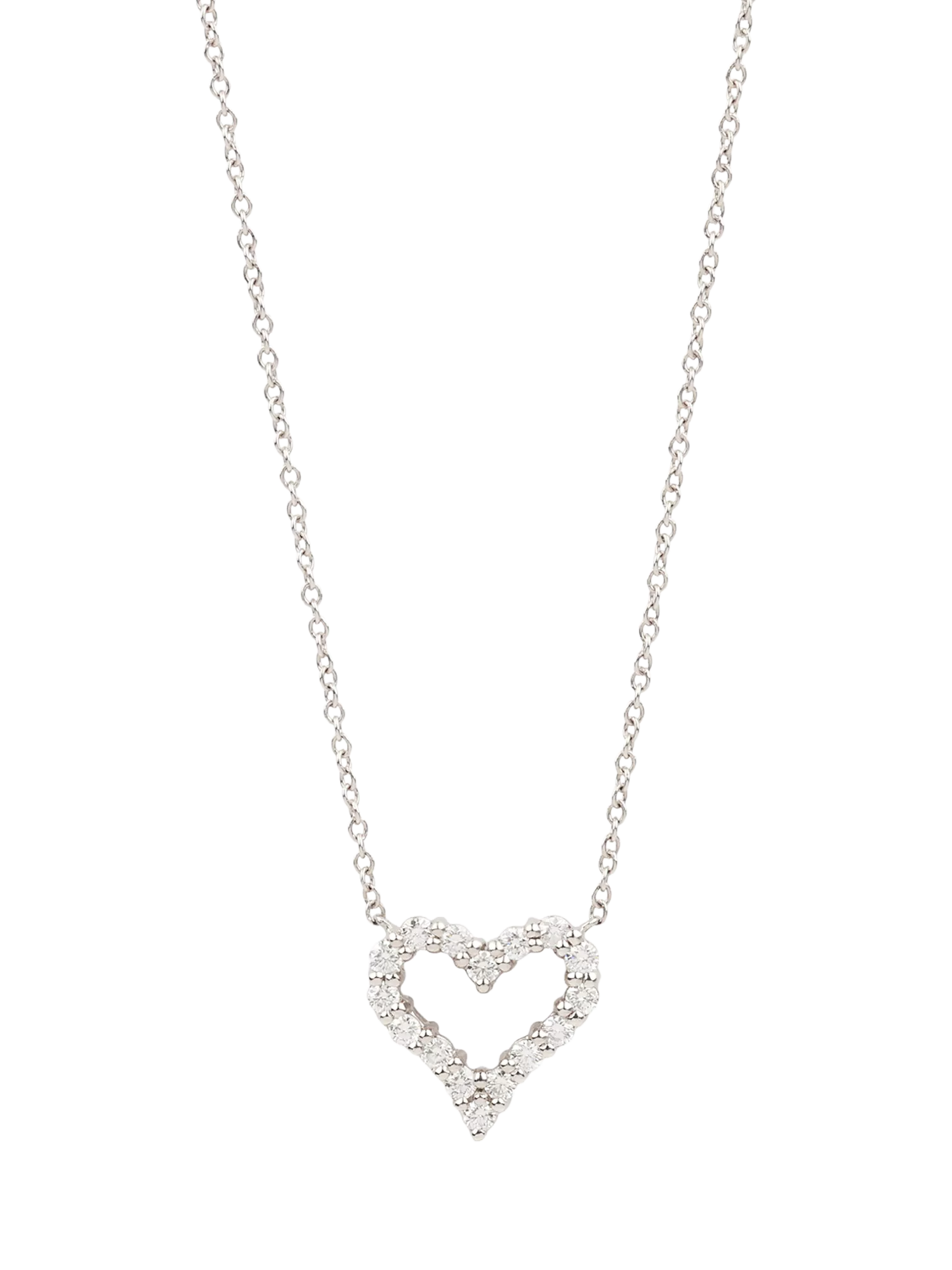 Tiffany & Co. Hearts pendant brilliant cut diamond platinum - British product