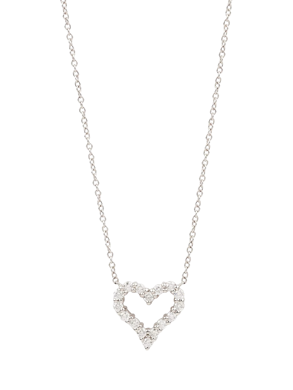 Tiffany & Co. Hearts pendant brilliant cut diamond platinum - British product