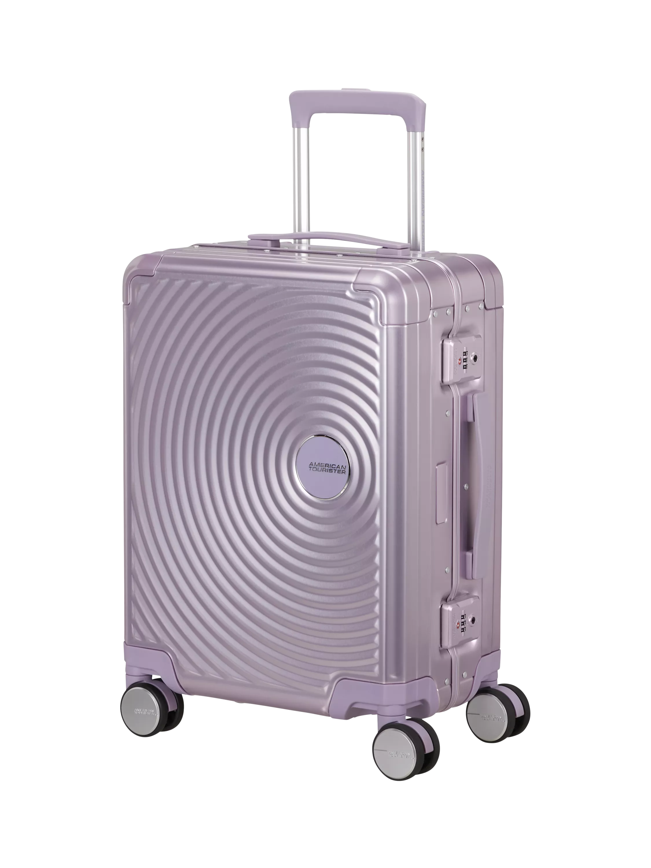 American Tourister Soundbox Alu 4-Wheel Spinner 55cm Cabin Case