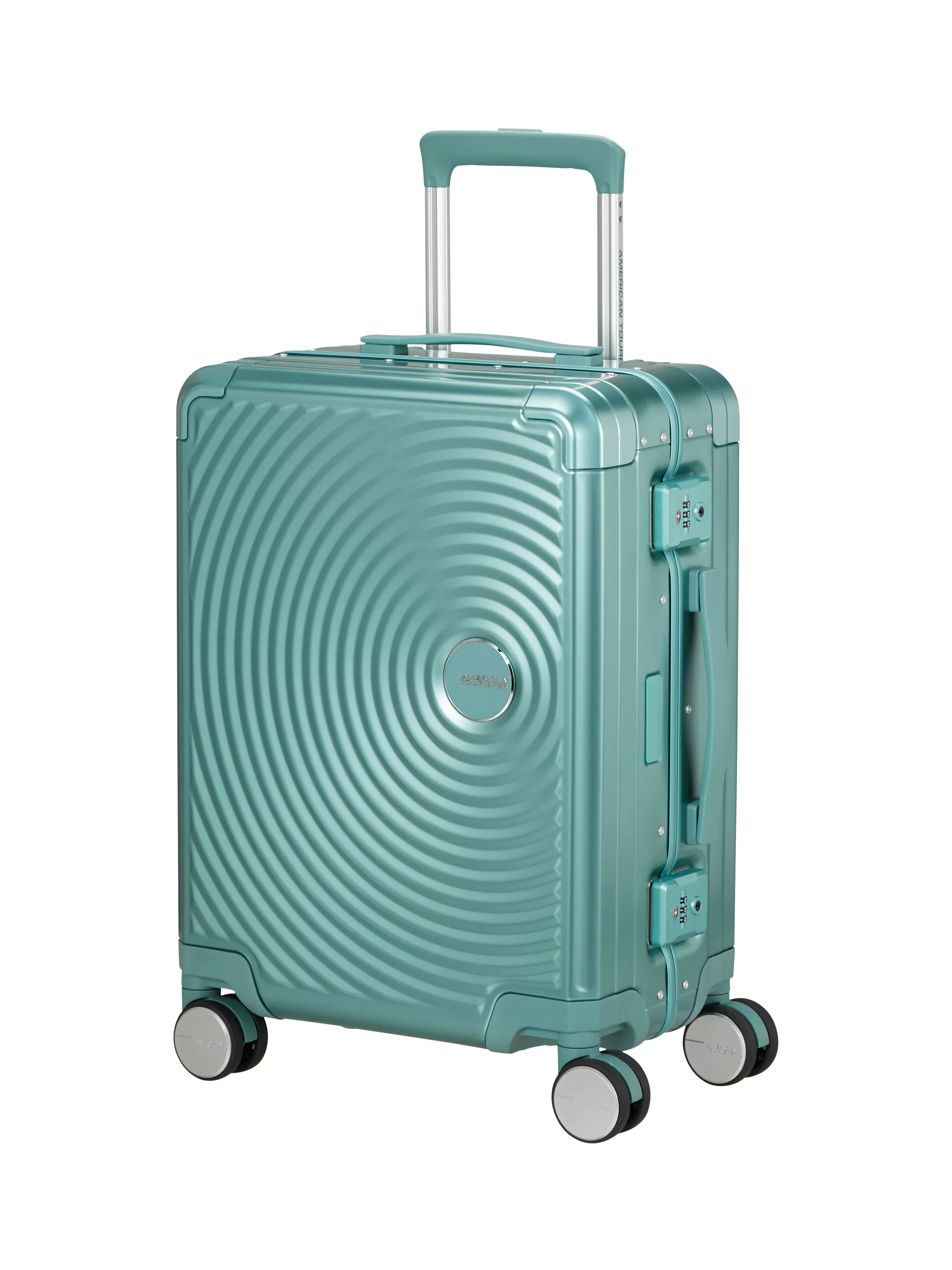 American Tourister Soundbox Alu 4-Wheel Spinner 55cm Cabin Case