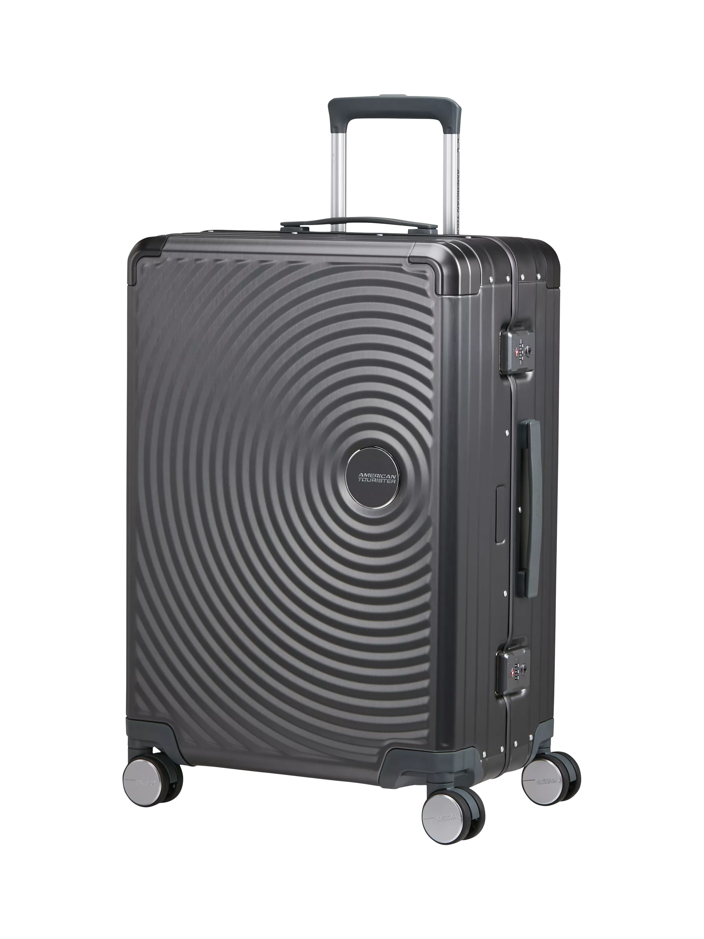 American Tourister Soundbox Alu 4-Wheel Spinner Medium Suitcase 68cm