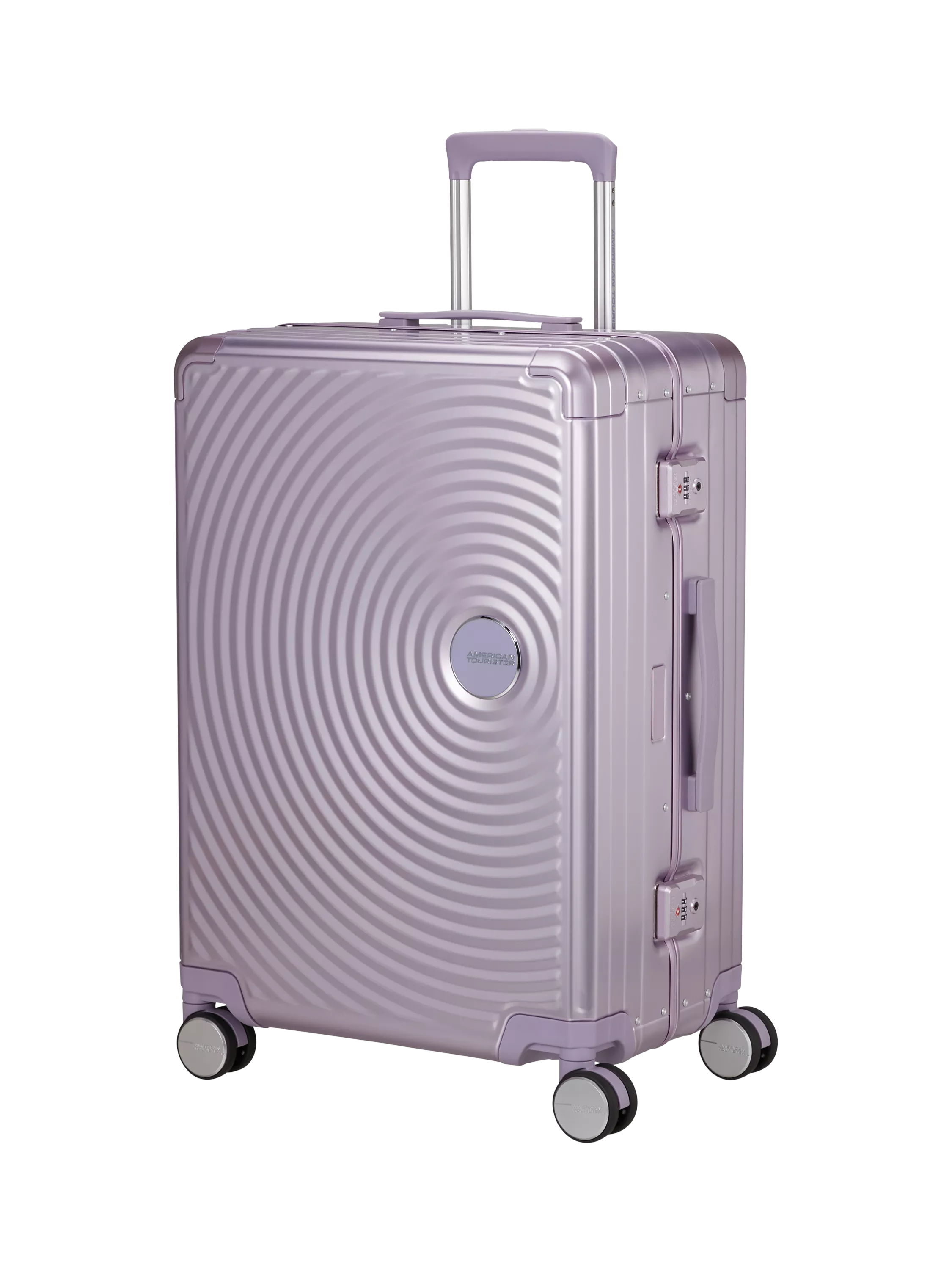 American Tourister Soundbox Alu 4-Wheel Spinner Medium Suitcase 68cm