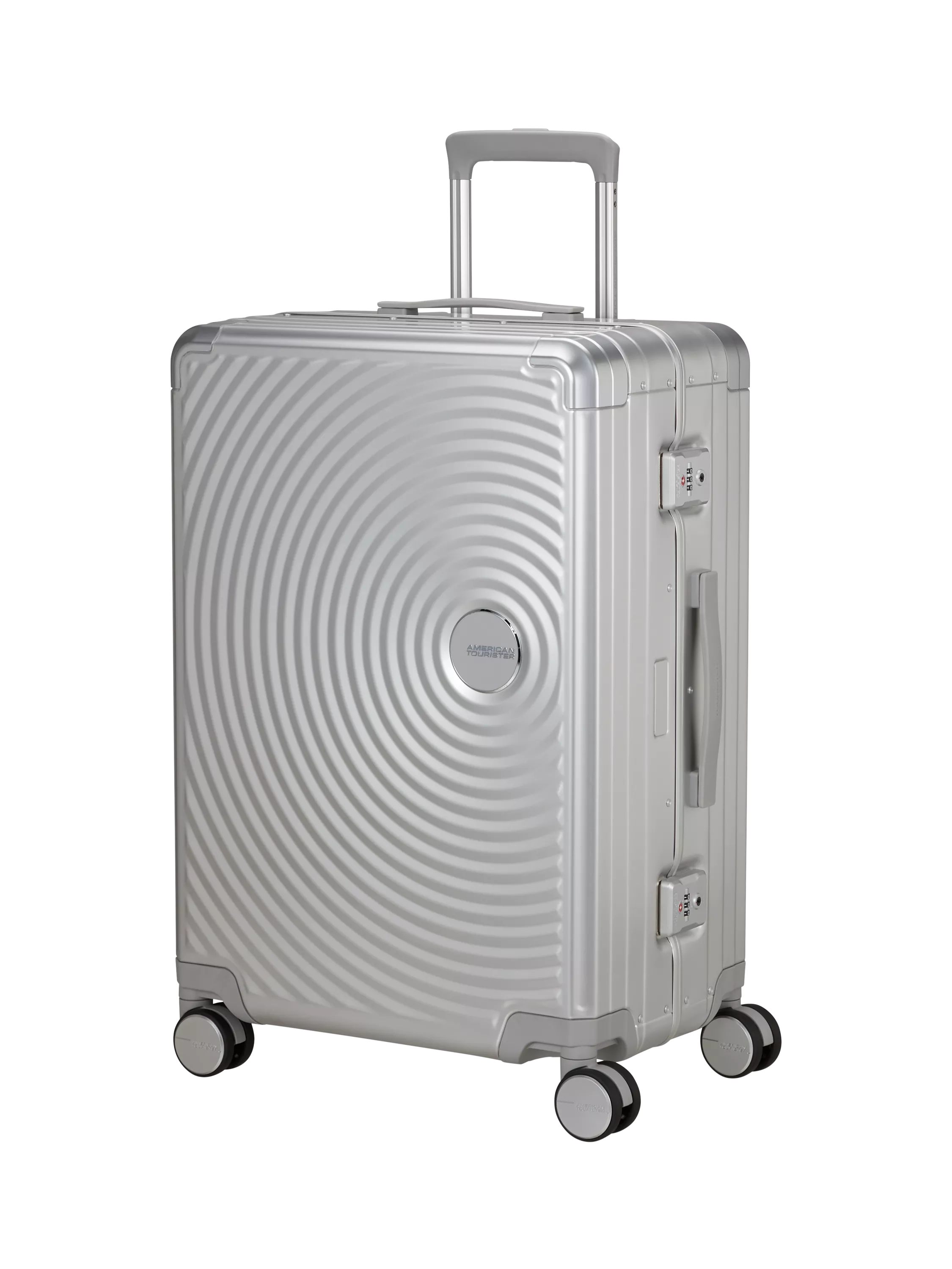 American Tourister Soundbox Alu 4-Wheel Spinner Medium Suitcase 68cm