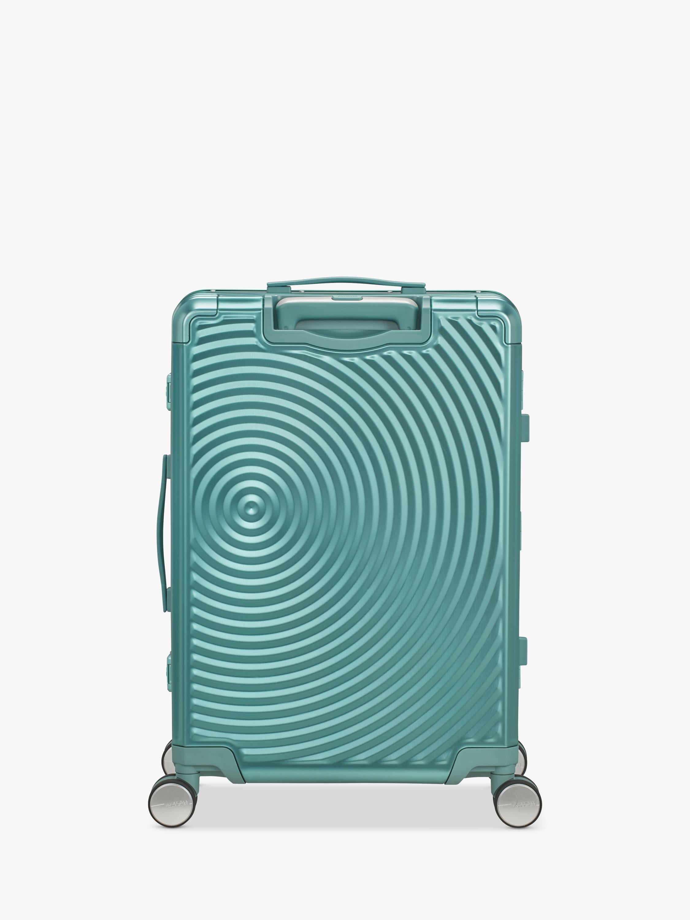 American Tourister Soundbox Alu 68cm medium suitcase, imported from the UK