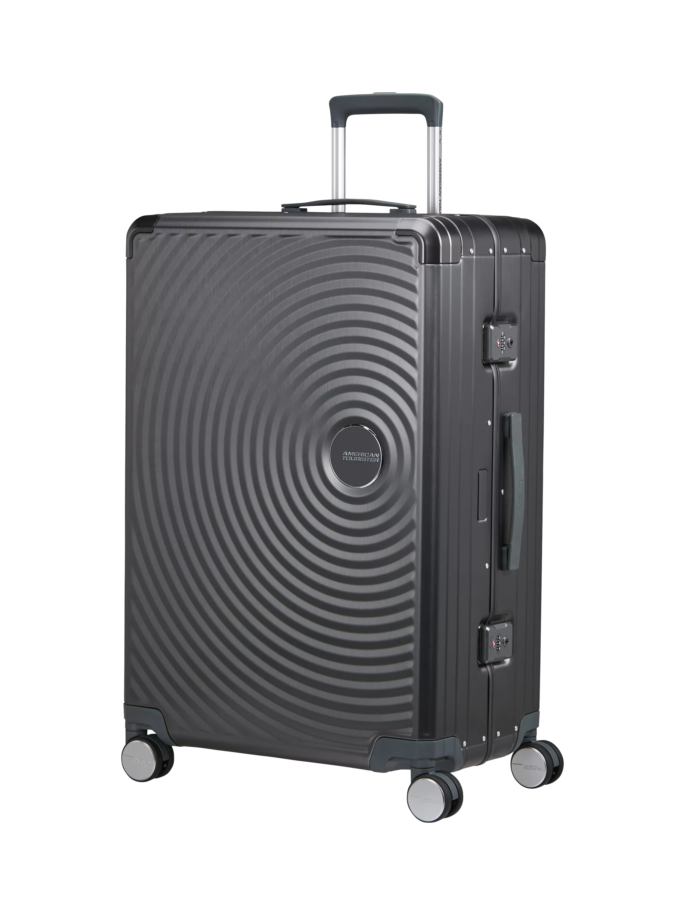 American Tourister Soundbox Alu 4-Wheel Spinner 77cm Large Suitcase