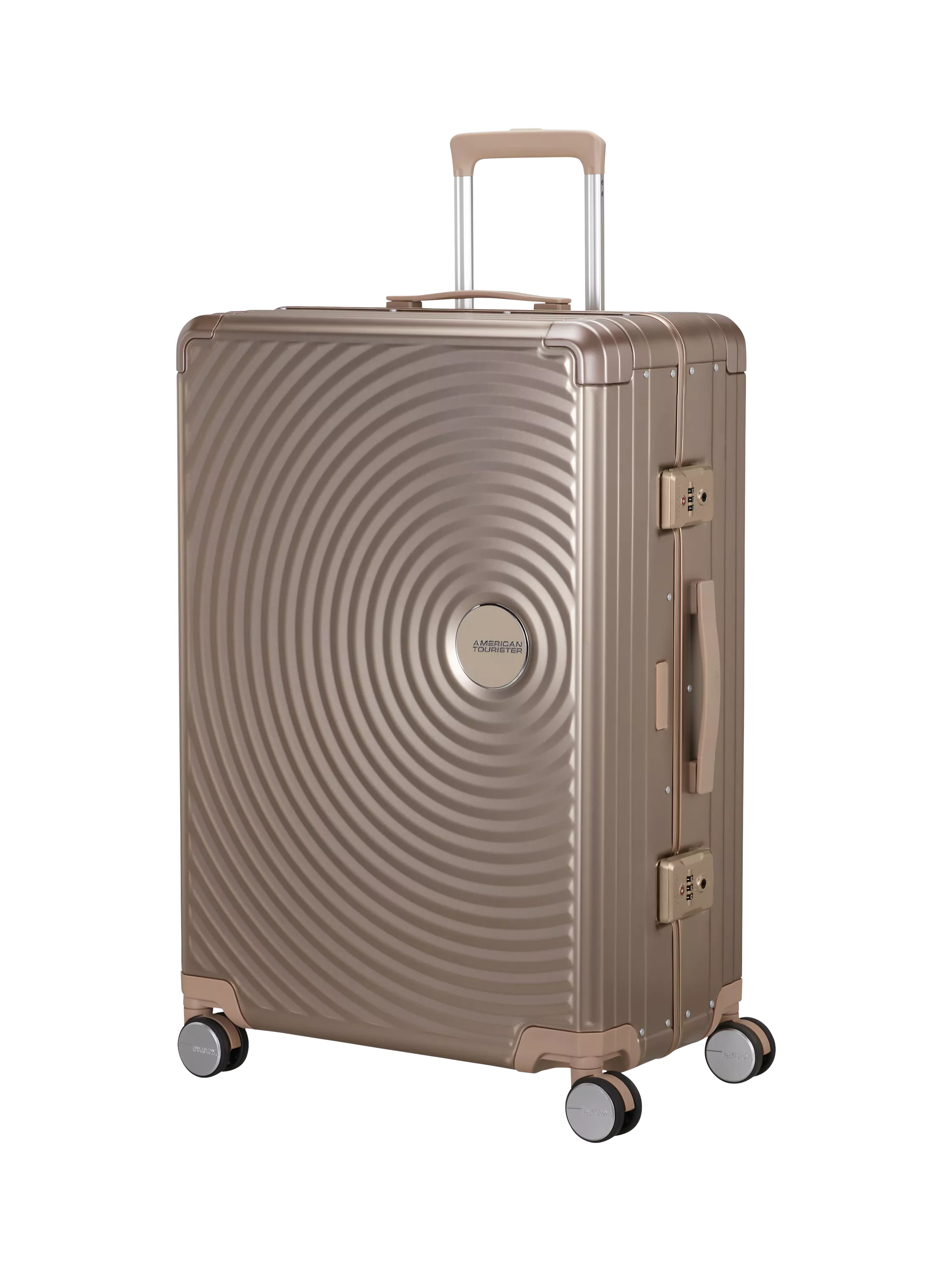 American Tourister Soundbox Alu large suitcase 77cm (British brand)