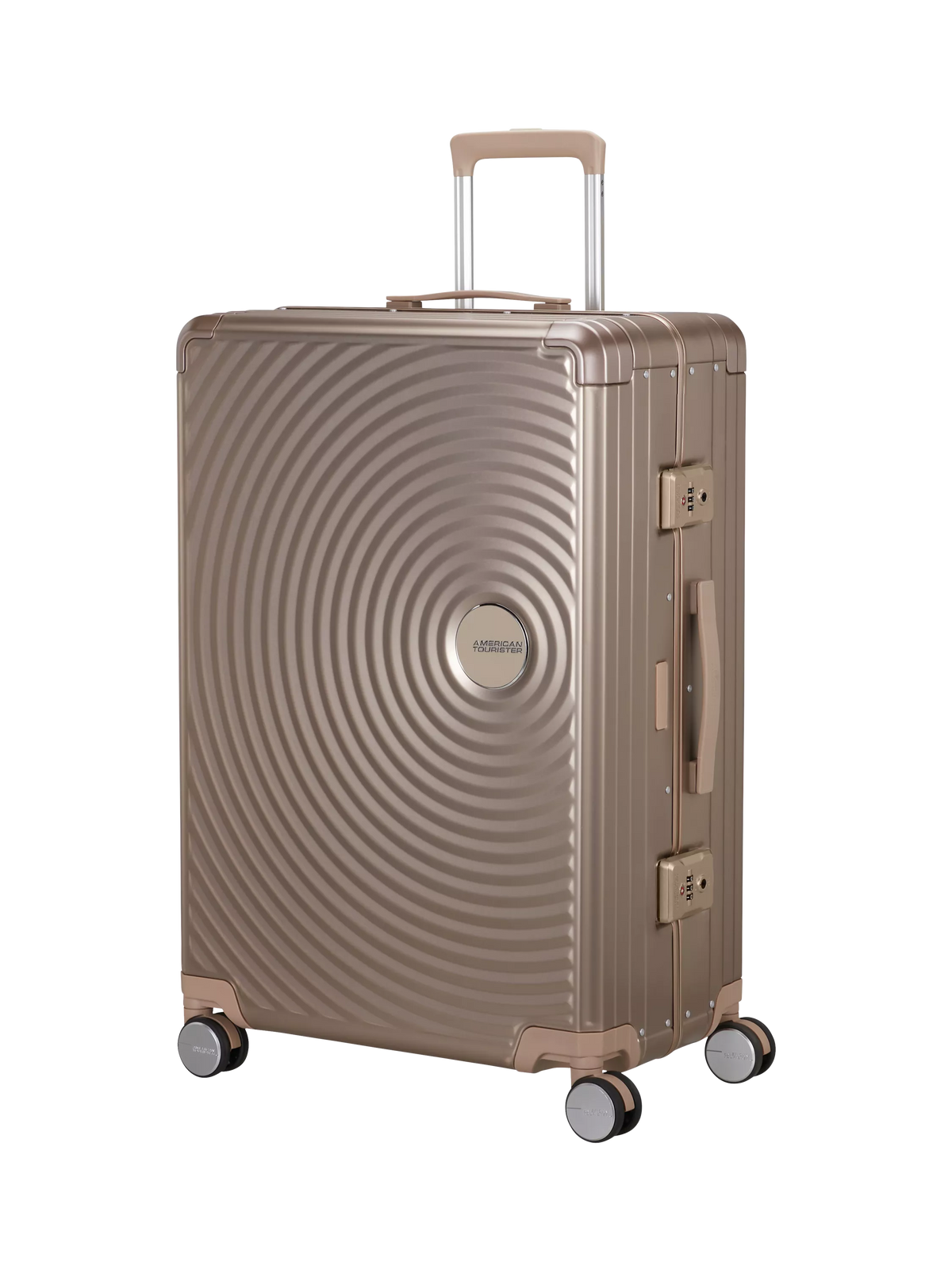American Tourister Soundbox Alu large suitcase 77cm (British brand)