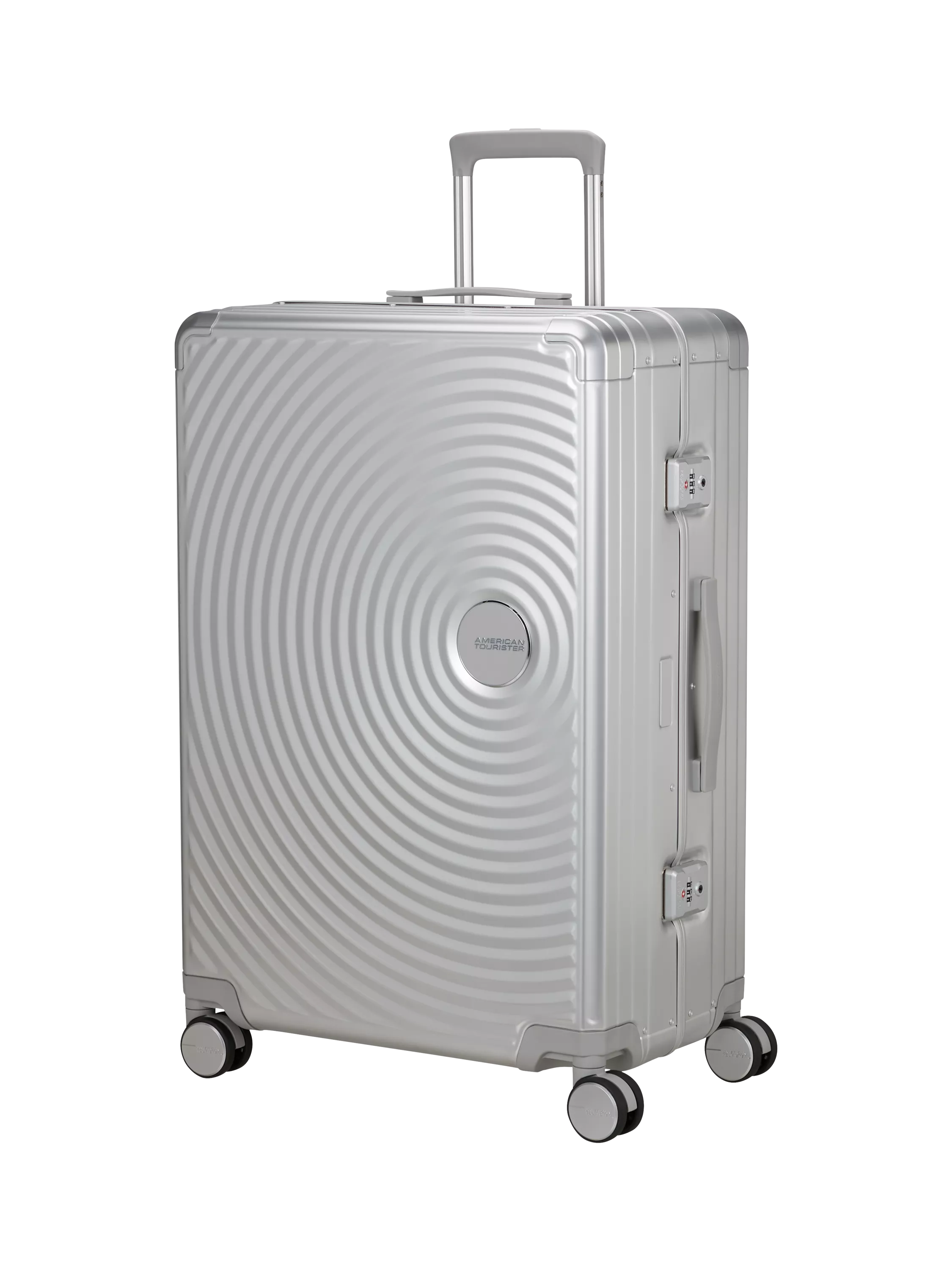 American Tourister Soundbox Alu 4-Wheel Spinner 77cm Large Suitcase