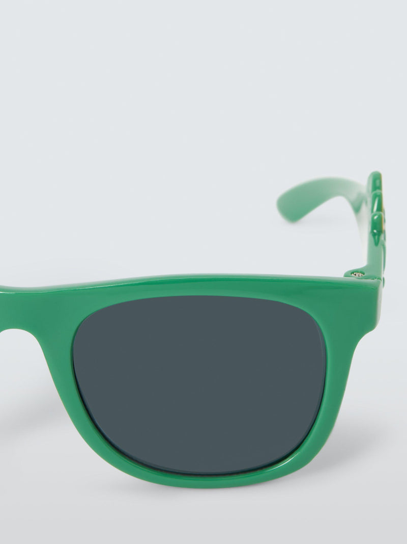 John Lewis kids dinosaur sunglasses green, imported from the UK