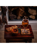 Selbrae House Bee oak coasters set of 2 natural (British brand)