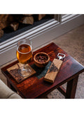 Selbrae House Highland Cow oak wood coasters set of two (British brand)