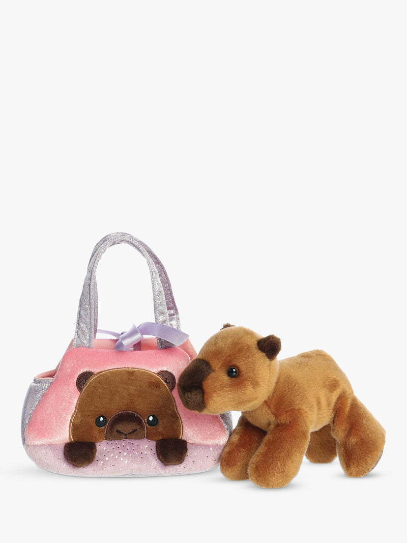 Aurora World Fancy Pals Peekaboo Capybara soft toy 20cm, UK version