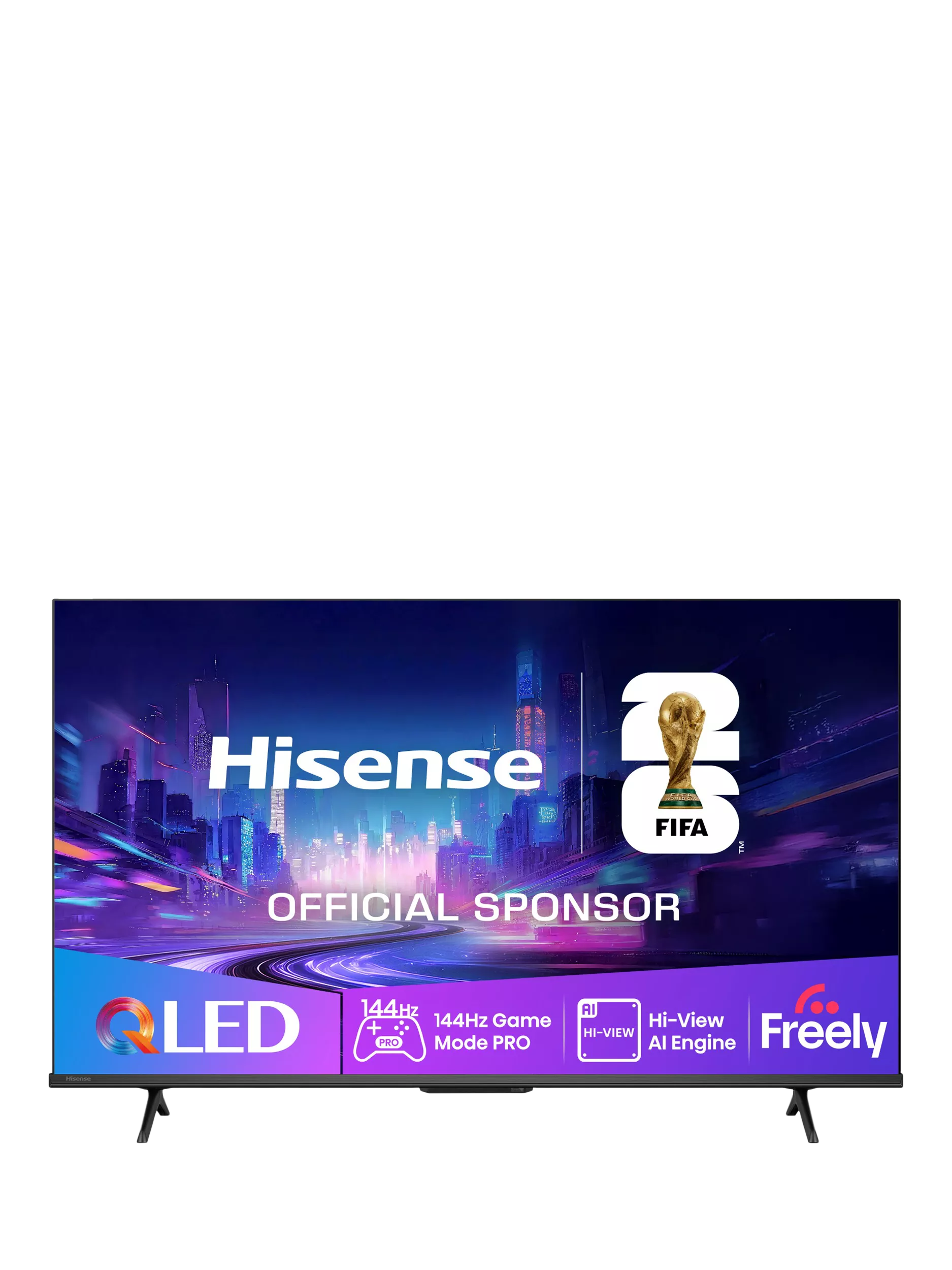 Hisense QLED 4K TV 43E7QTUK PRO 43 inch, UK version