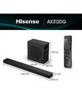 Hisense AX3120Q soundbar with wireless subwoofer (British brand)