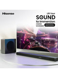 Hisense AX3120Q soundbar with wireless subwoofer (British brand)