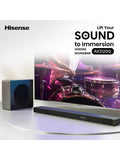 Hisense AX3120Q soundbar with wireless subwoofer (British brand)