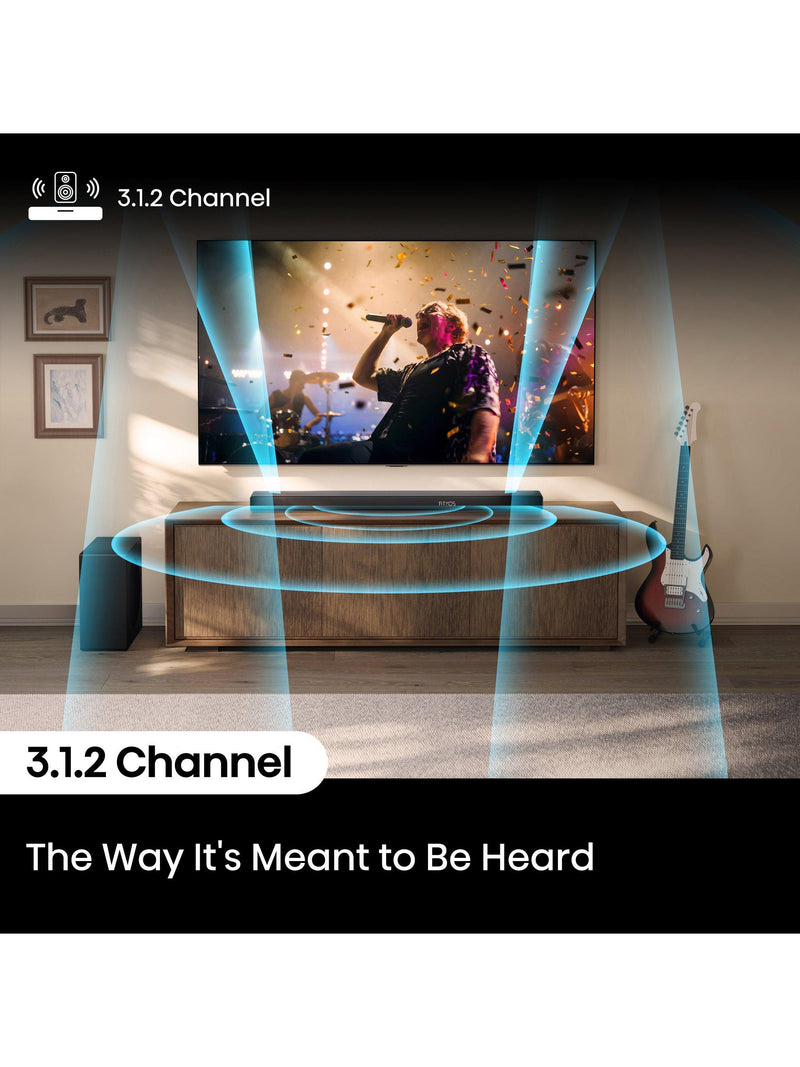 Hisense AX3120Q soundbar with wireless subwoofer (British brand)