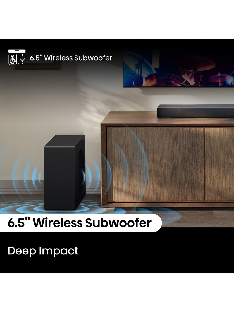 Hisense AX3120Q soundbar with wireless subwoofer (British brand)