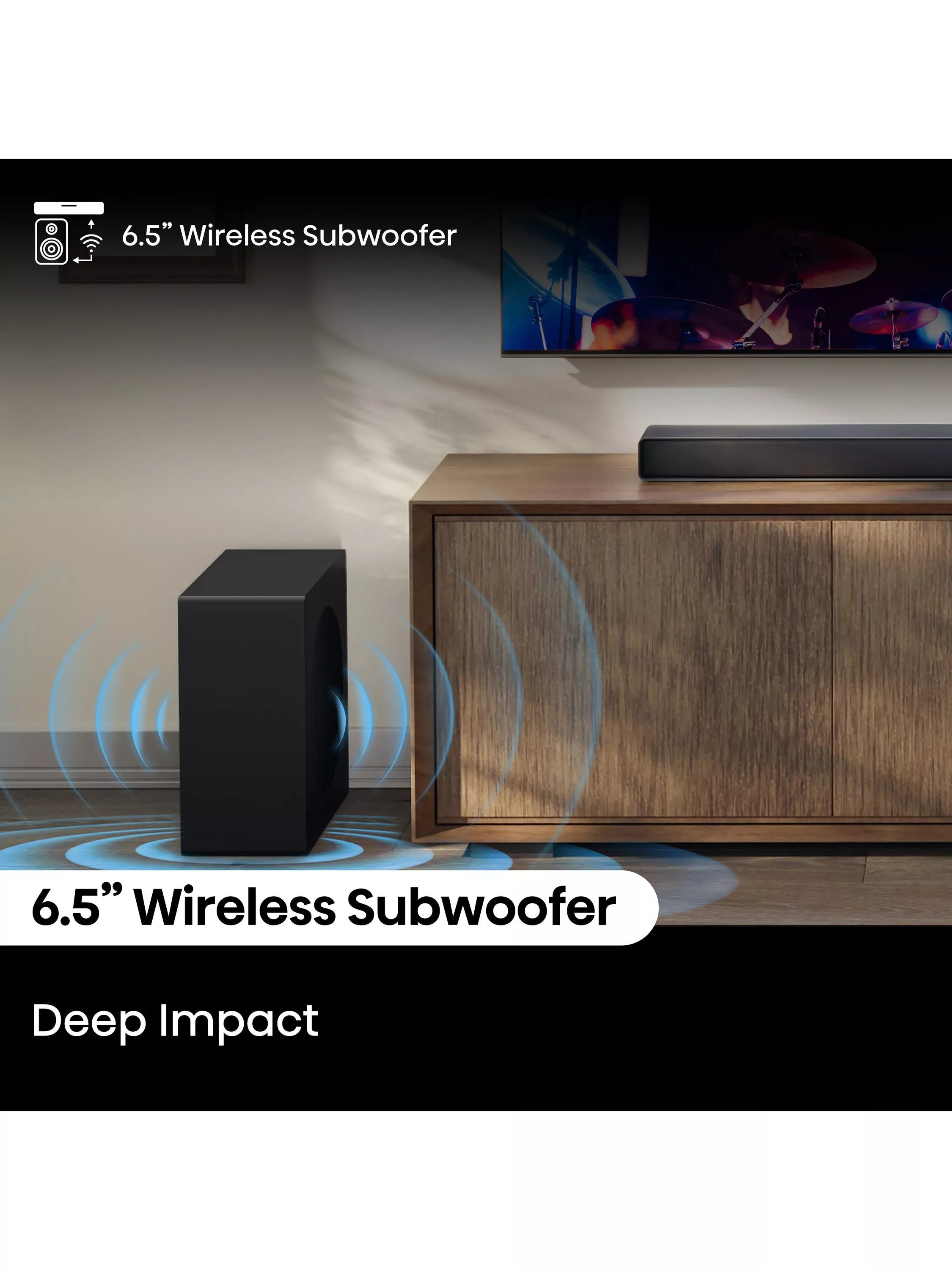 Hisense AX3120Q soundbar with wireless subwoofer (British brand)