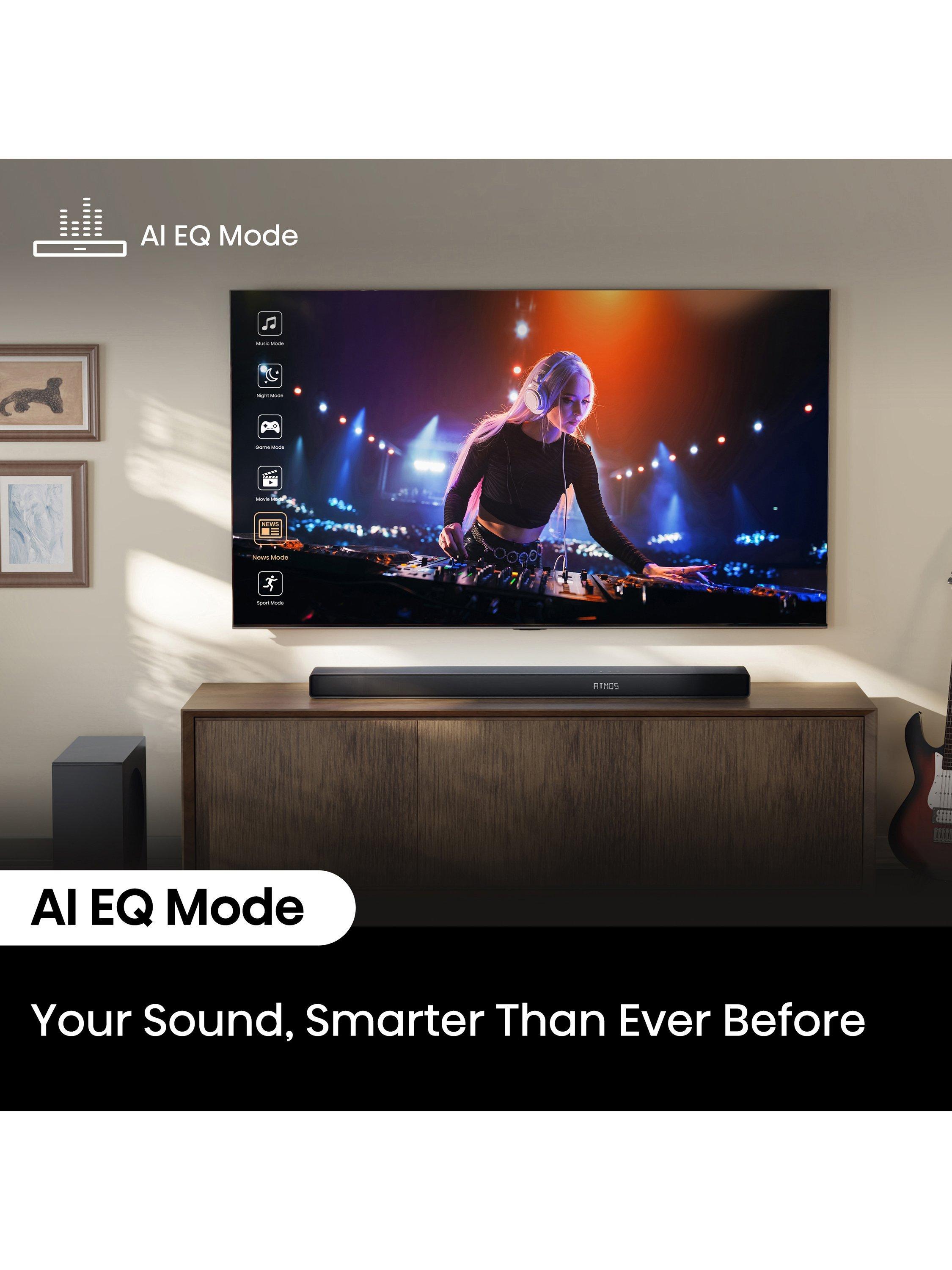 Hisense AX3120Q soundbar with wireless subwoofer (British brand)