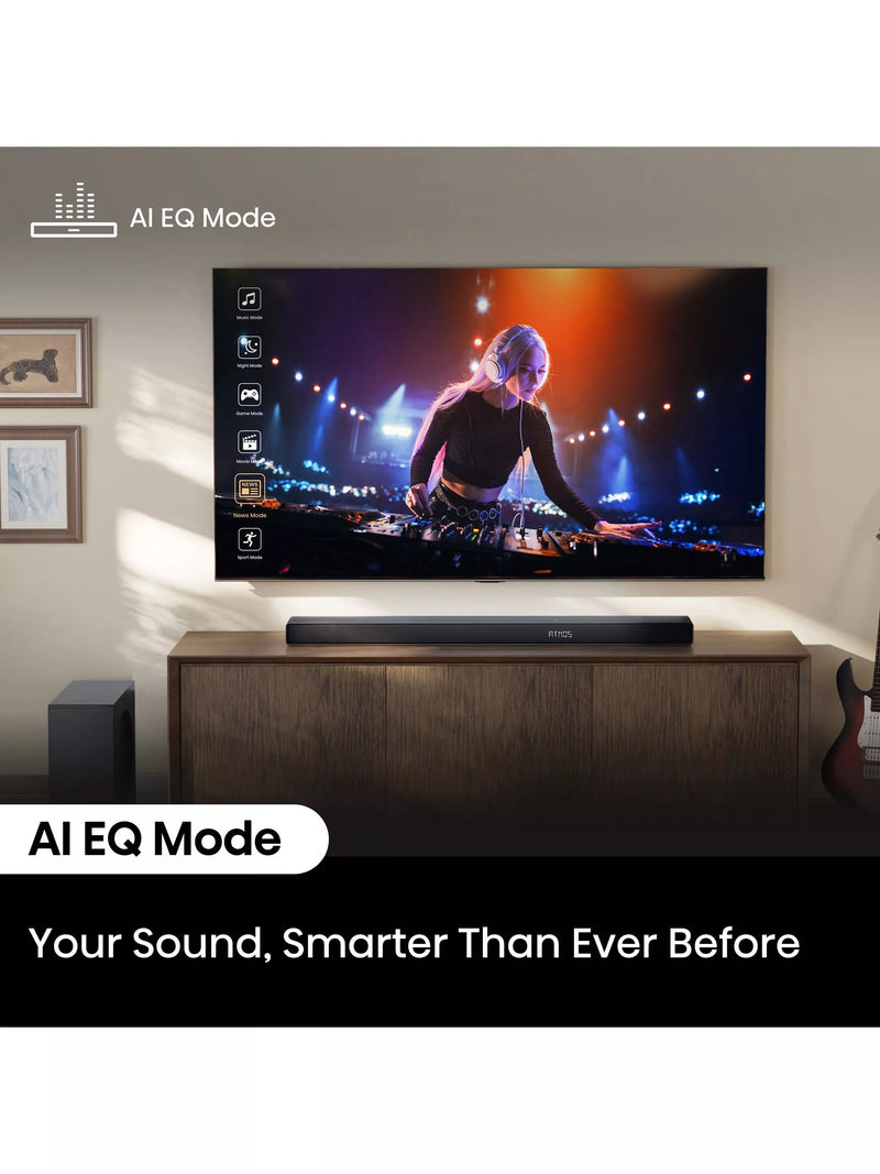 Hisense AX3120Q soundbar with wireless subwoofer (British brand)