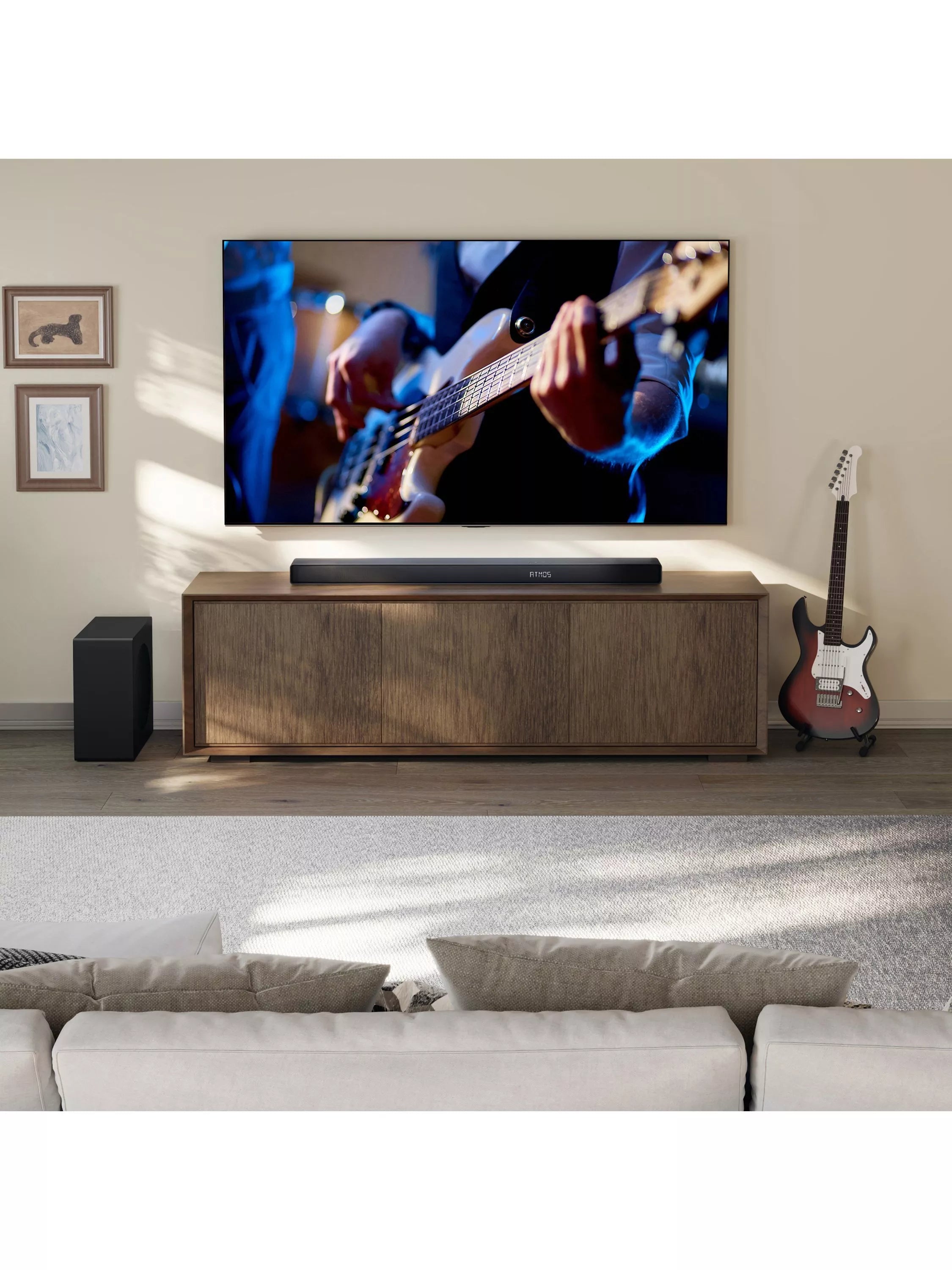 Hisense AX3120Q soundbar with wireless subwoofer (British brand)