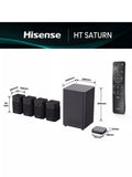 Hisense HT Saturn home theatre sound system black - British product