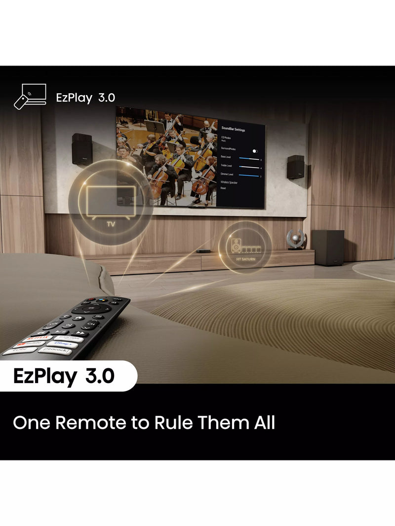 Hisense HT Saturn home theatre sound system black - British product