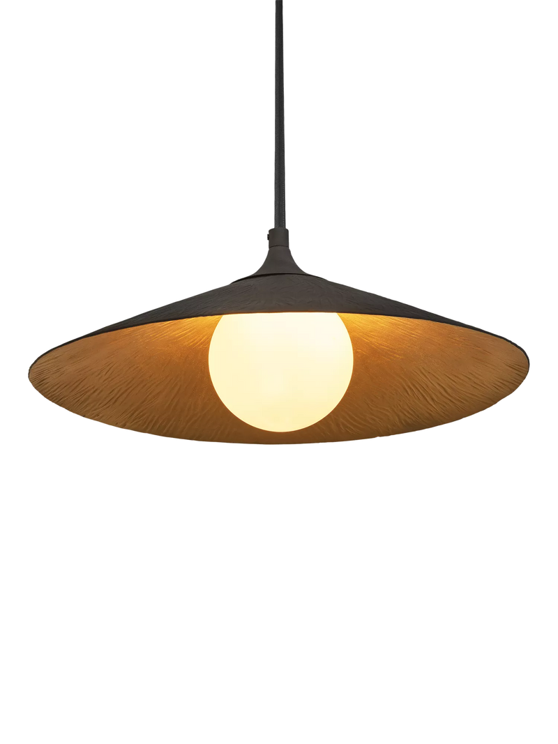 Industville Flume Brushed Pendant Ceiling Light