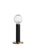Industville Knurled Edison Table Lamp medium aluminium - British product