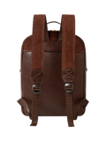 OSPREY LONDON Mocha Suede Backpack Bitter Chocolate - British product