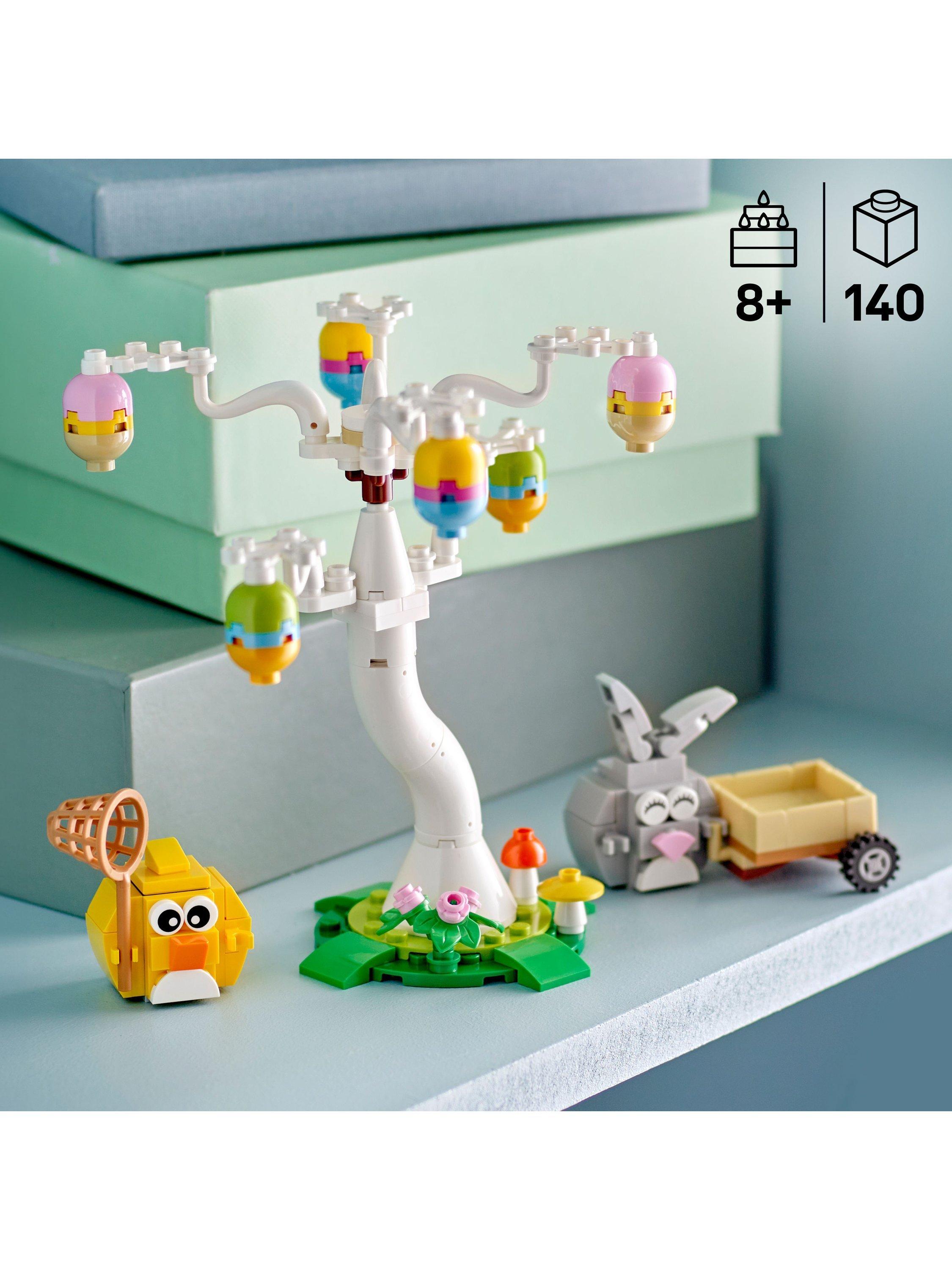 LEGO building set Easter Bunny Chick Hunt 140 pieces, imported from the UK