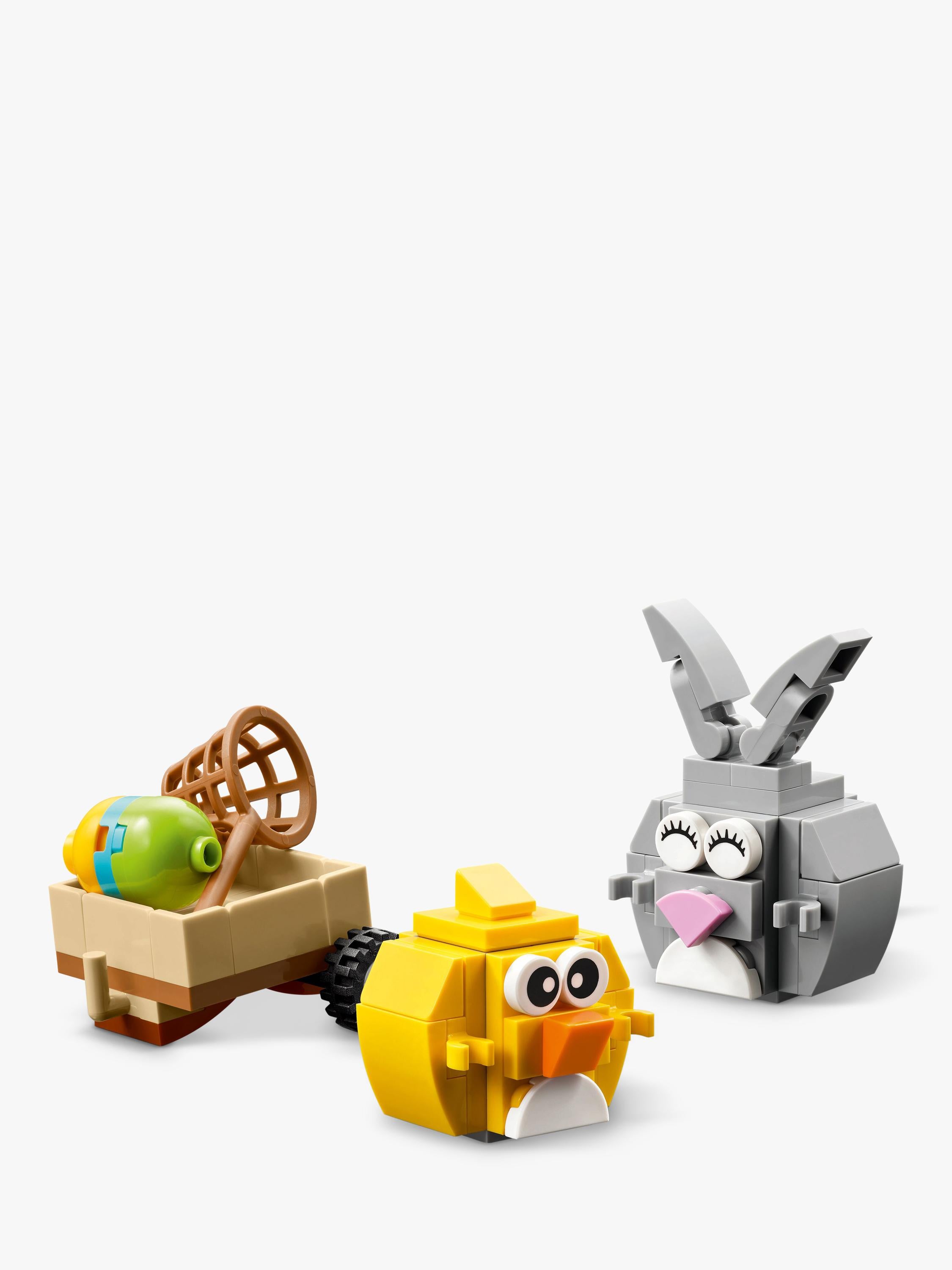 LEGO building set Easter Bunny Chick Hunt 140 pieces, imported from the UK